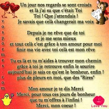 Merci mon amour